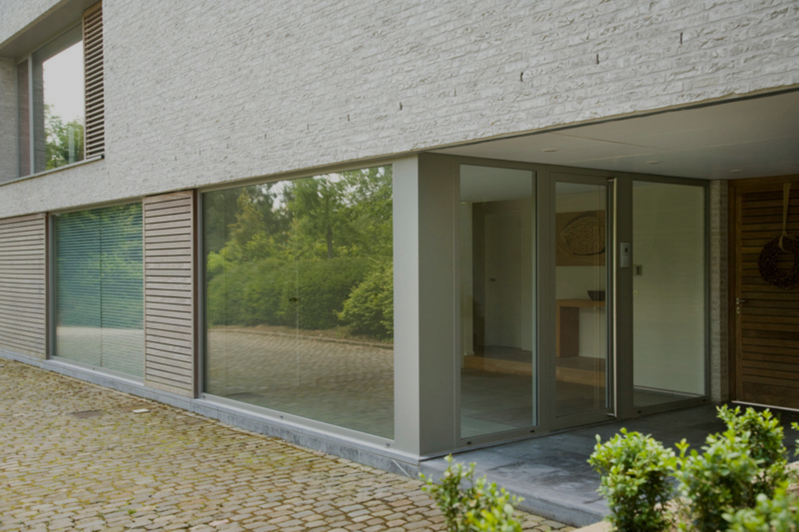Moderne pvc voordeur met veiligheidsslot en tijdloze uitstraling